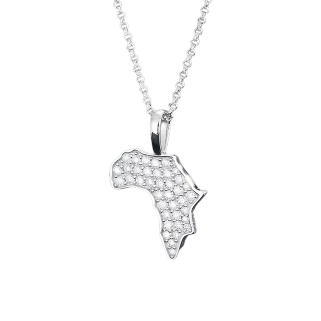 Africa Moissanite pendant