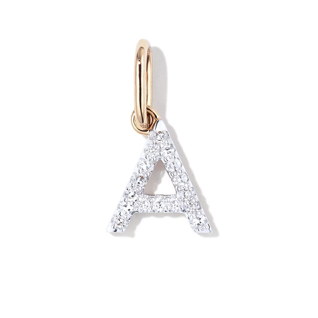 Adore Letter pendant necklace