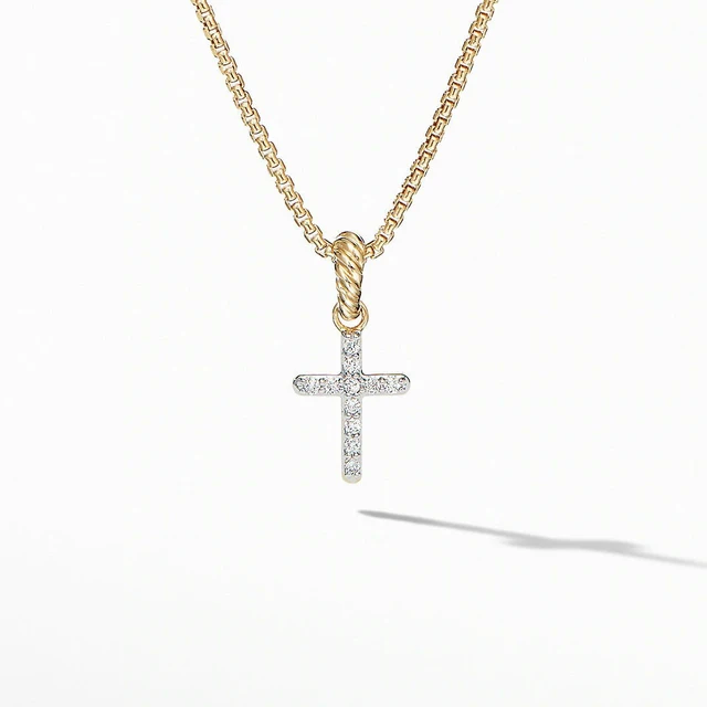 Mikah Cross Pendant Necklace