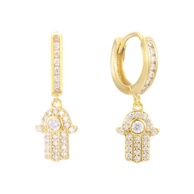 Hamsa Hand earrings