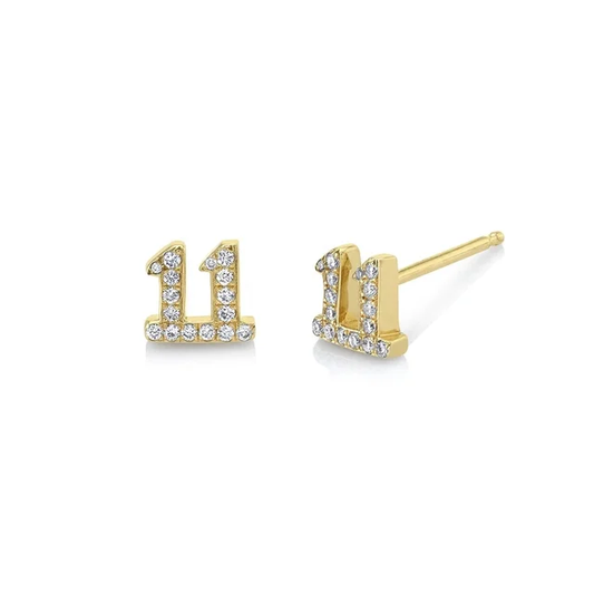 Eleven Stud Earrings