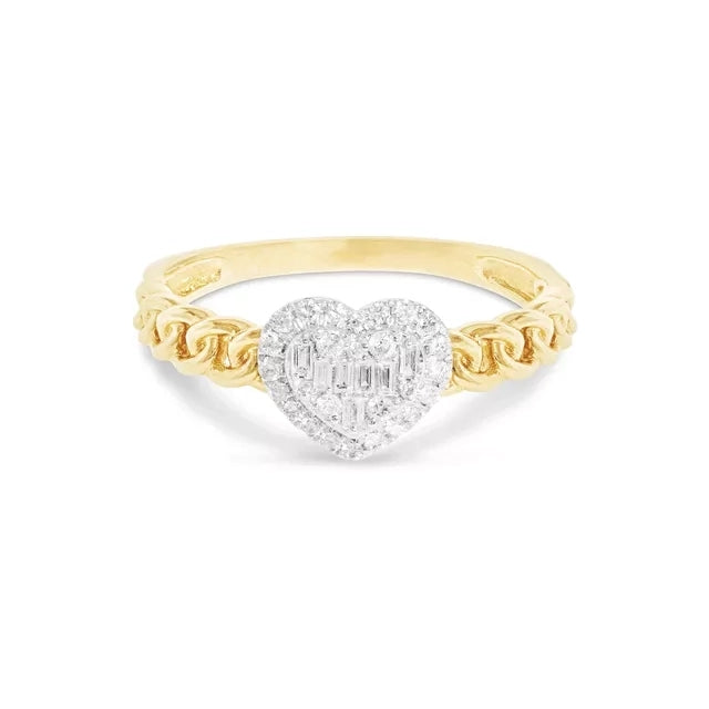 Amo Heart Ring
