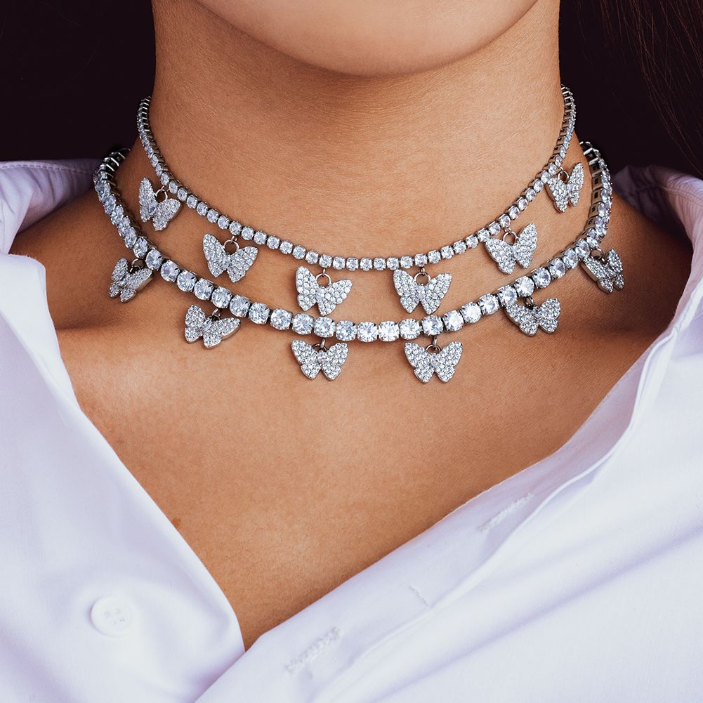 Mariah Butterfly Tennis Choker