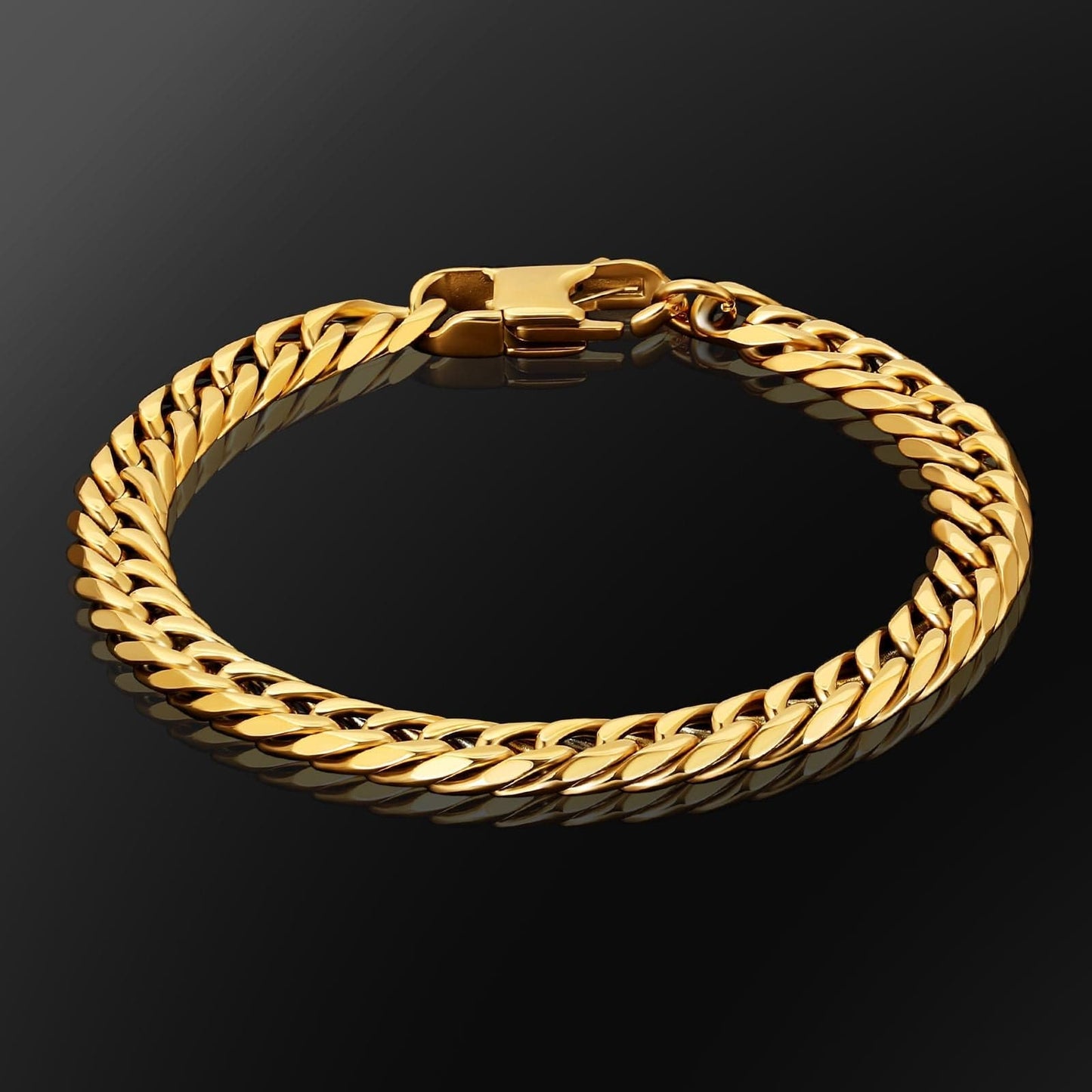 Kellan Cuban Link 8mm 6-Sided
Bracelet