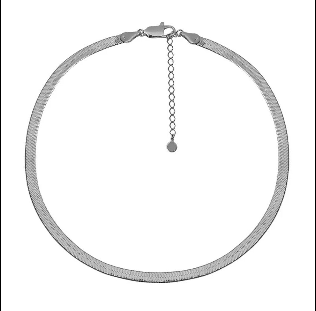 Snake Herringbone Choker 5mm