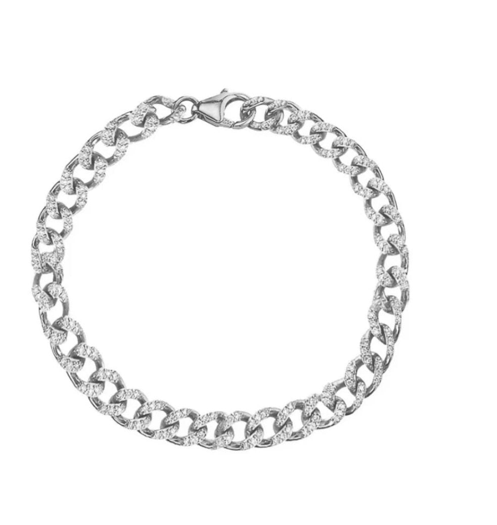 Kairos Cuban Link Anklet