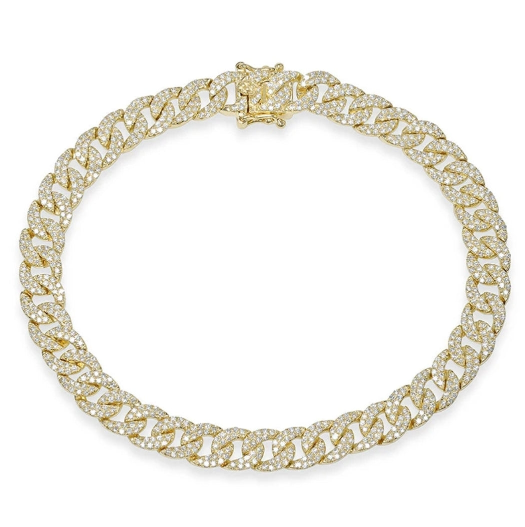 Kayden Cuban Link Anklet