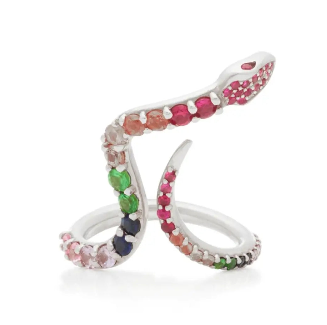 Kaliya Rainbow Snake Ring