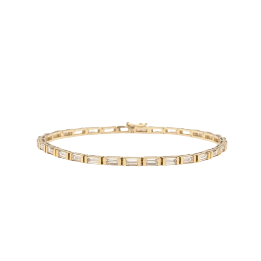 Venice Baguette Tennis Bracelet